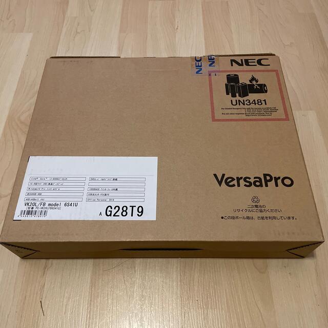 NEC ノートパソコVersaPro タイプVF PC-VK20LFB6S41UノートPC