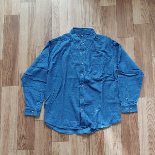 アクアブルー(Aqua blue)の*Aqua Blues*アクアブルース コーデュロイシャツ 160cm(ブラウス)