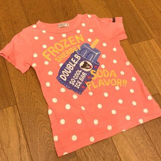 ダブルビー(DOUBLE.B)の【DOUBLE.B】キッズ　半袖Tシャツ　miki house 110cm(Tシャツ/カットソー)