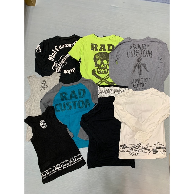 RAD CUSTOM トップス アウター140cm130cmセット まとめ売り RAD CUSTOMアウター 130140