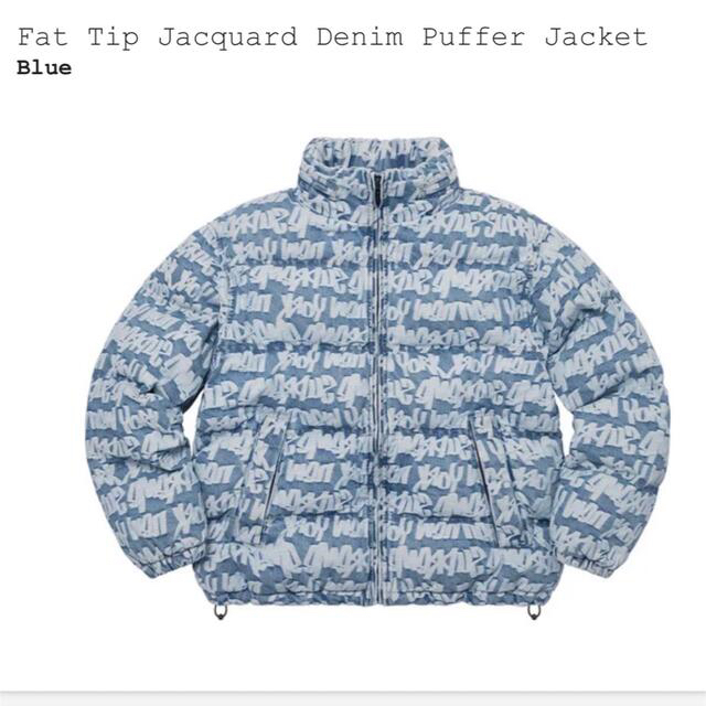 Supreme - supreme Fat Tip Jacquard Puffer Jacket