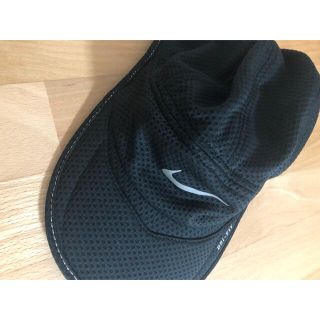 ナイキ(NIKE)の【新品/NIKE】ブラックキャップ　ランニングなどに(キャップ)