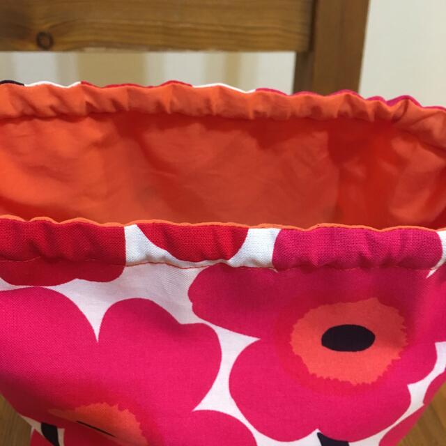 marimekko(マリメッコ)のマリメッコ  お弁当袋　ハンドメイド  キッズ/ベビー/マタニティのこども用バッグ(ランチボックス巾着)の商品写真