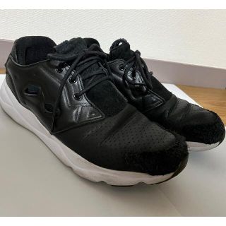 リーボック(Reebok)のReebok スニーカー　BLACK レザーmix(スニーカー)