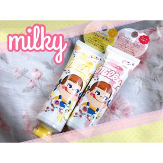 フジヤ(不二家)のmilky ペコちゃん　★ ハンドクリーム(ハンドクリーム)