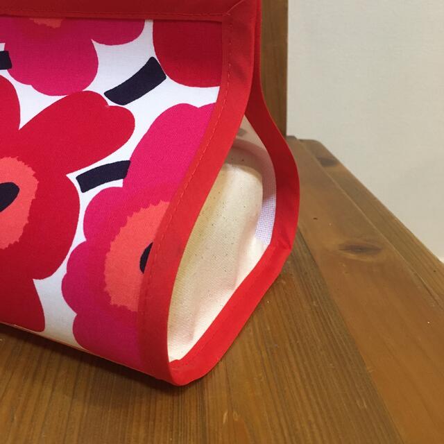 marimekko(マリメッコ)のマリメッコ  ボックスティシュケース　ハンドメイド  インテリア/住まい/日用品のインテリア小物(ティッシュボックス)の商品写真