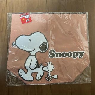 スヌーピー(SNOOPY)の【新品未開封】スヌーピー たっぷり入るトートバッグ ピンク(トートバッグ)