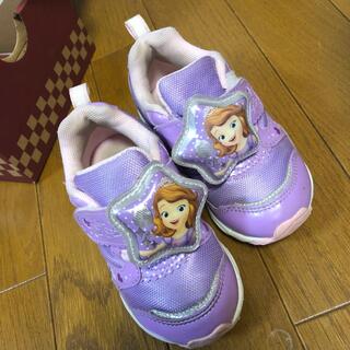 ディズニー(Disney)のソフィア　光る靴　15cm(スニーカー)