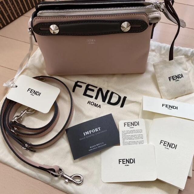 新品未使用　FENDI バイザウェイ　ミニ　スモール　トリコロール