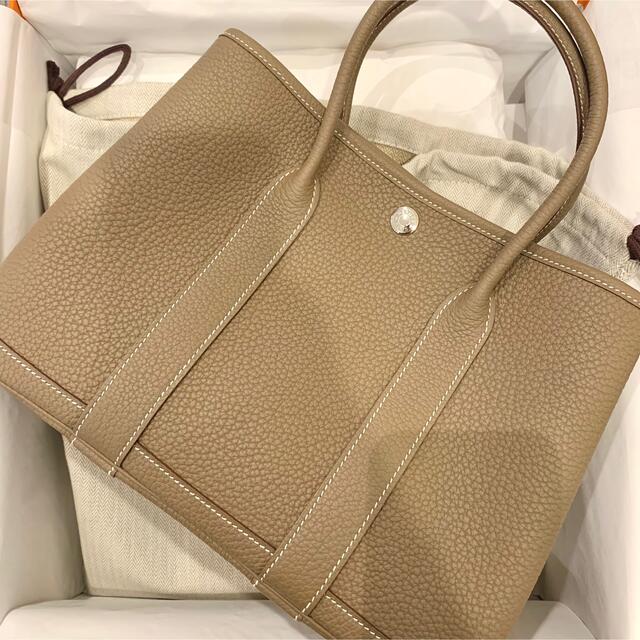 Hermes(エルメス)のマハロさま専用　新品未使用❣️最新 エルメス ガーデンパーティー TPM 30 レディースのバッグ(トートバッグ)の商品写真