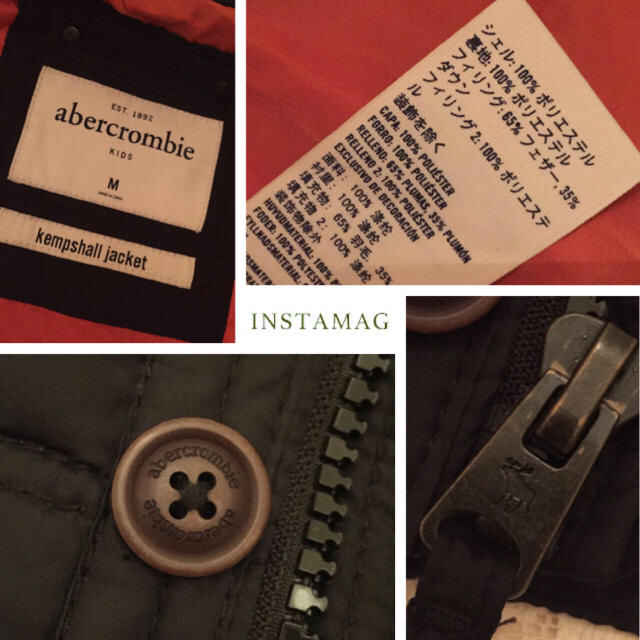 Abercrombie&Fitch(アバクロンビーアンドフィッチ)のmama0525様専用アバクロkids♥︎ダウンベスト&パーカー キッズ/ベビー/マタニティのキッズ服男の子用(90cm~)(ジャケット/上着)の商品写真