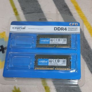 ノートPC用メモリ DDR4-2400 16GB (8GB 2枚セット)(PCパーツ)