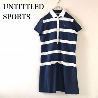 美品！UNTITTLE アンタイトル スポーツゴルフウェアワンピースL 3