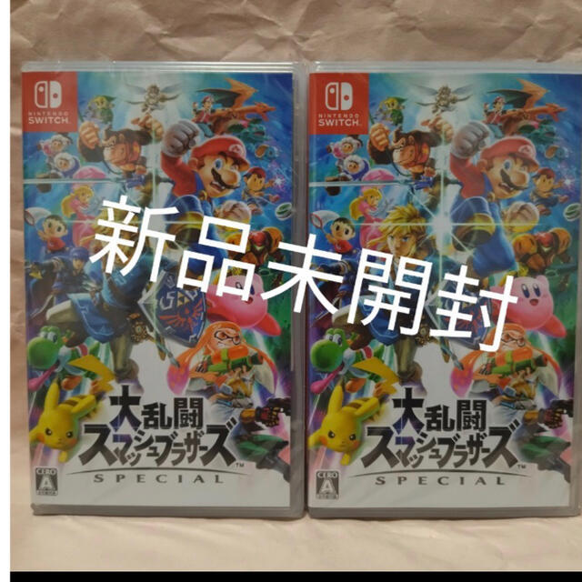 Nintendo Switch と大乱闘スマッシュブラザーズのカセット