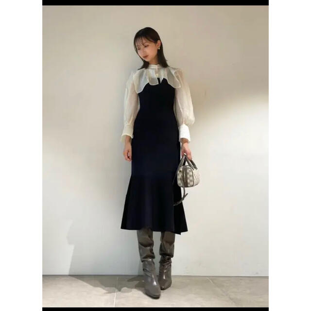 ☆なみ様専門☆【スナイデル】スクエアカラードッキングニット ☆なみ様専門☆【スナイデル】スクエアカラードッキングニット