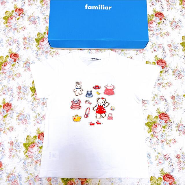 familiar(ファミリア)のファミリア　おはなしTシャツ　110 キッズ/ベビー/マタニティのキッズ服女の子用(90cm~)(Tシャツ/カットソー)の商品写真