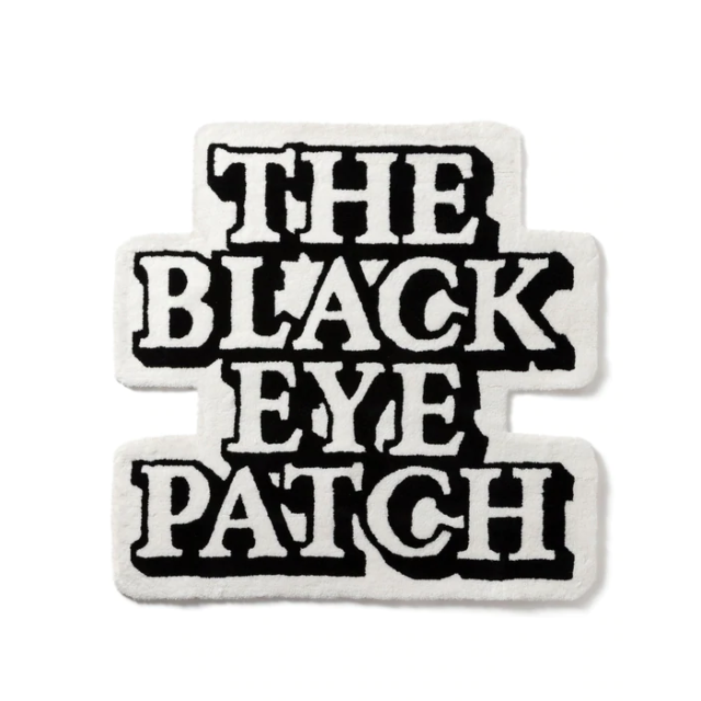 BLACK EYE PATCH OG LABEL RUG EXTRA LARGE インテリア/住まい/日用品のラグ/カーペット/マット(ラグ)の商品写真