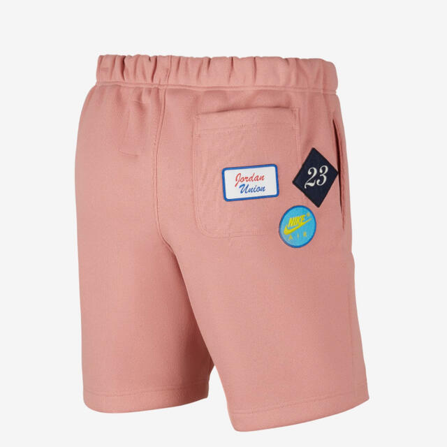 NIKE(ナイキ)のAir Jordan x Union Leisure Shorts "Pink" メンズのパンツ(ショートパンツ)の商品写真