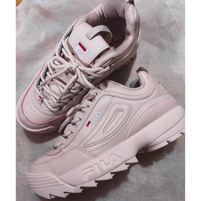 FILA フィラ　ピンク　スニーカー