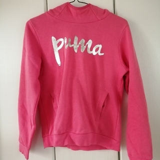プーマ(PUMA)のPUMA　160㎝　女児　パーカー(Tシャツ/カットソー)