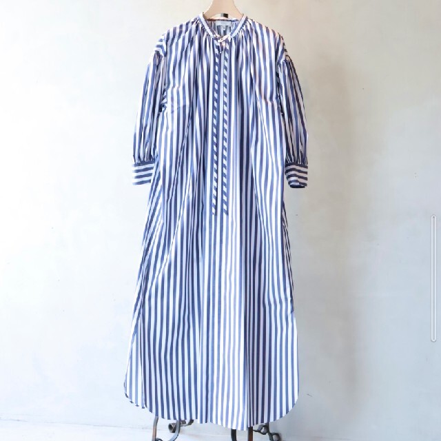 HYKE - HYKE T/C STRIPED GATHERED DRESSの通販 by 黒ぶひ's shop ...