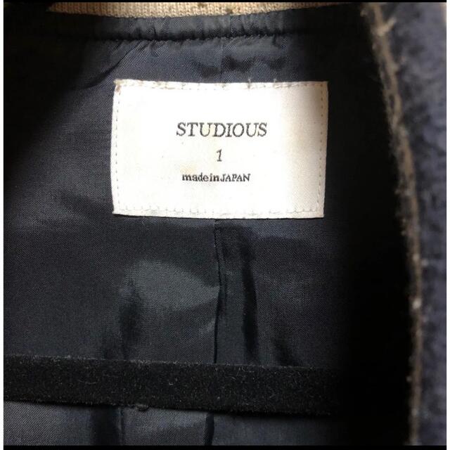 STUDIOUS(ステュディオス)のステュディオス　ラムレザーブルゾン メンズのジャケット/アウター(スタジャン)の商品写真