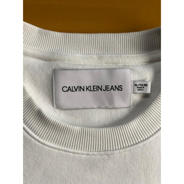 Calvin Klein(カルバンクライン)のcalvin klein スウェット　XL メンズのトップス(スウェット)の商品写真