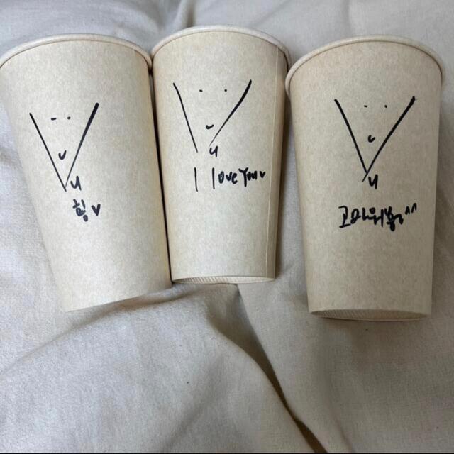 Stray Kids チャンビン 直筆サイン カップの通販 by mom.m's Stray Kids チャンビン 直筆サイン カップの通販 by mom.m's