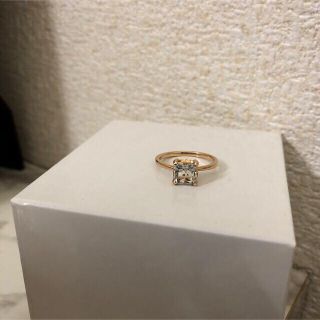 agete - agete k10PG アクアマリン リング 11号の通販 by a