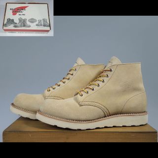 レッドウィング(REDWING)の8167セッターベージュスエード現行羽タグ8173 8166 875 8875(ブーツ)