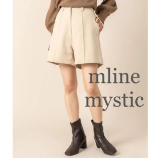 ミスティック(mystic)のmline mystic ピンタック美脚 ショートパンツ nugu amiur(ショートパンツ)