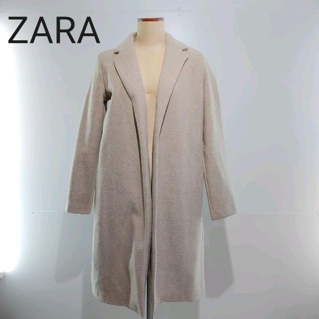 ZARA ボタンレスコート