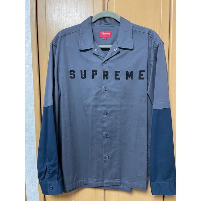 supreme 20aw 2tone work shirt