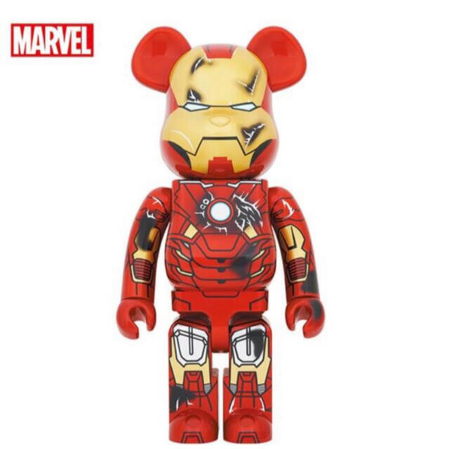 ベアブリックBE@RBRICK IRON MAN MARK VII DAMAGE 400％