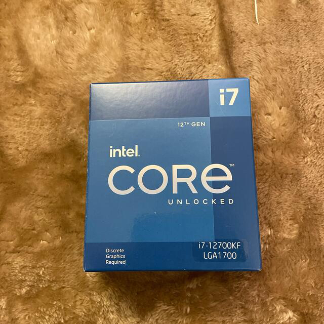 PCパーツIntel Core i7 12700KF