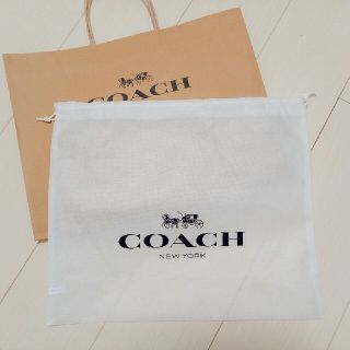 コーチ(COACH)のCoach 不織布バッグ(ショップ袋)