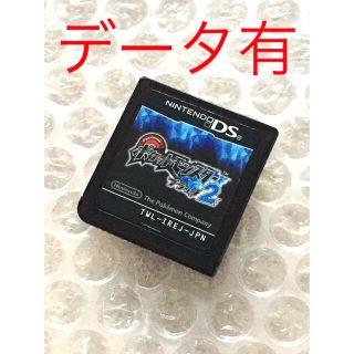 ニンテンドーDS(ニンテンドーDS)の【データ有】ポケットモンスター ブラック2(携帯用ゲームソフト)