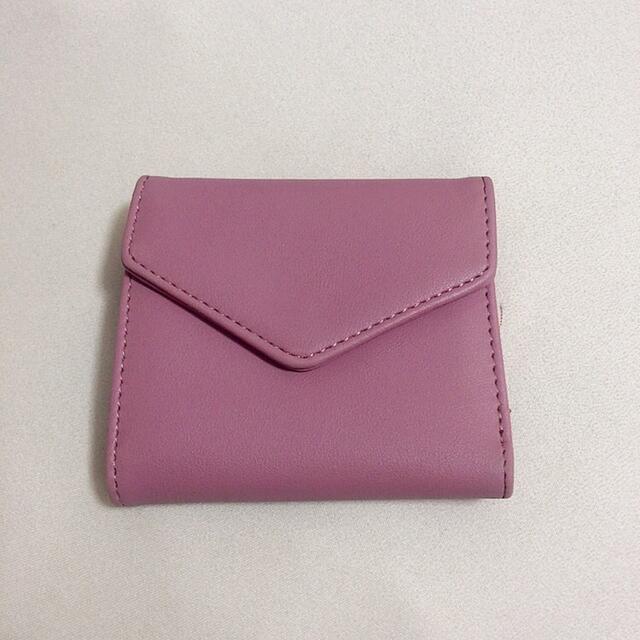 ミニ財布(ピンク) レディースのファッション小物(財布)の商品写真