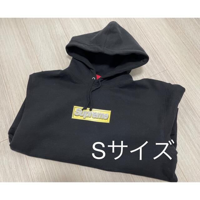 Supreme Bling Box Logo Hooded SweatshirtSサイズ状態