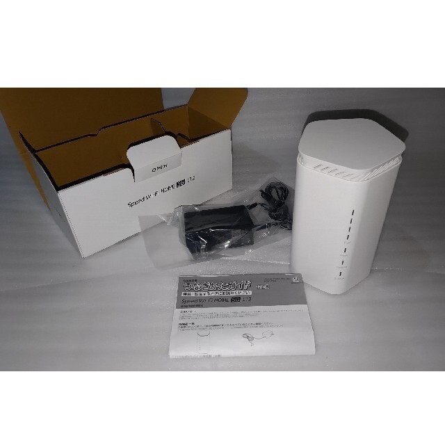 PC周辺機器［WiMAX+5G］Speed Wi-Fi HOME 5G L12［NEC］