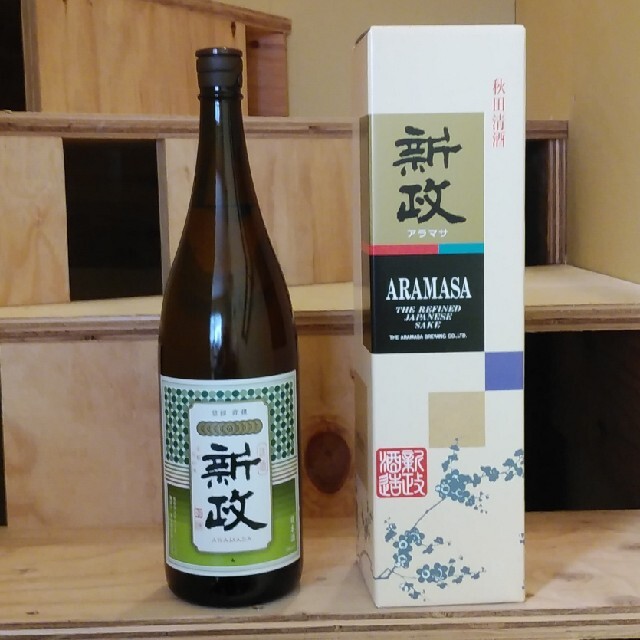 新政グリーンラベル 食品/飲料/酒の酒(日本酒)の商品写真