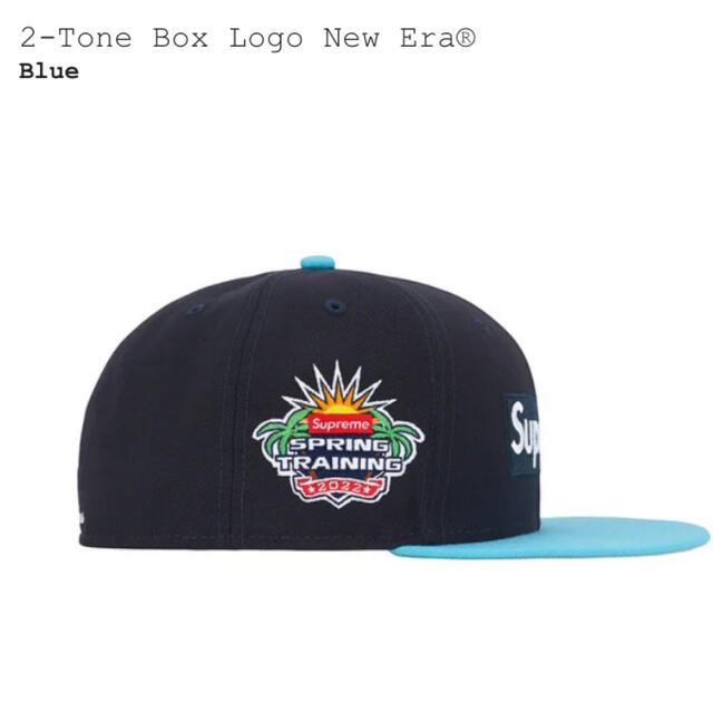 Supreme(シュプリーム)のsupreme  2Tone  Box  Logo NEW era メンズの帽子(キャップ)の商品写真