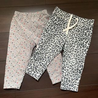 ベビーギャップ(babyGAP)のグレー　レギンス　レギパン　80㌢(パンツ)