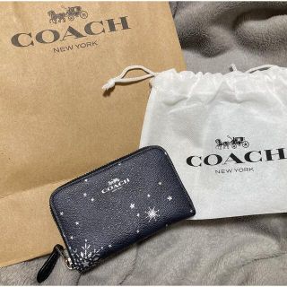 コーチ(COACH)のcoach 星柄　コインケース(コインケース)