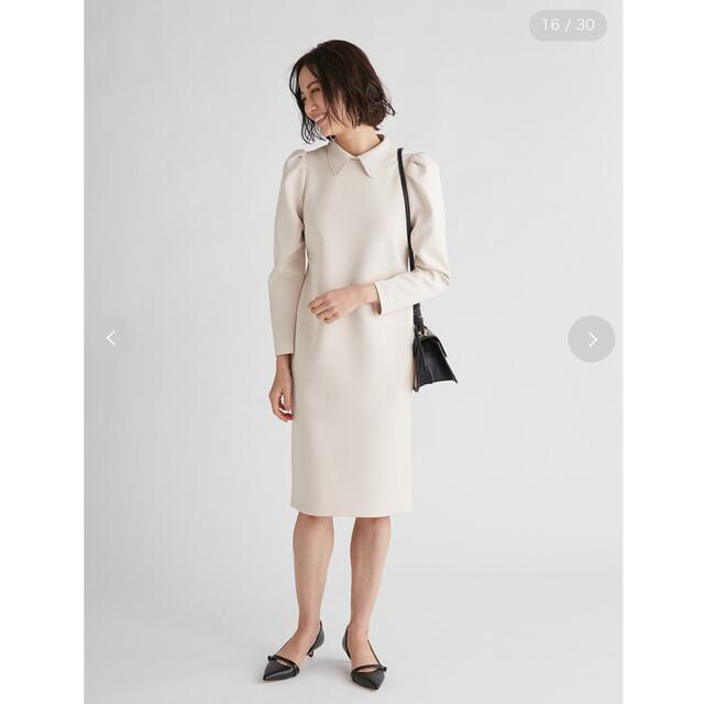 セルフォード♡今期襟付きコクーンポンチワンピース♡36 - medlabacre