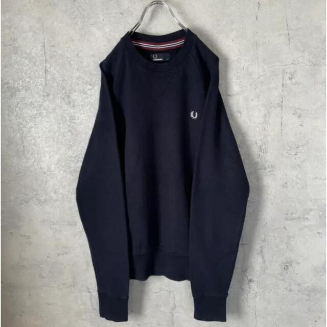 FRED PERRY - Fred perry スウェット ネイビーの通販 by ビスコ's shop 