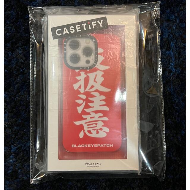 BLACK EYE PATCH × CASETIFY iPhone CASE  スマホ/家電/カメラのスマホアクセサリー(iPhoneケース)の商品写真