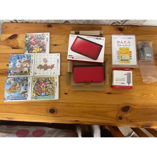 ニンテンドウ(任天堂)のNINTENDO 3DS LL RED(携帯用ゲーム機本体)