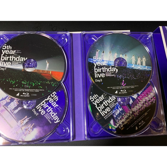 乃木坂46(ノギザカフォーティーシックス)の乃木坂46 5th year birthday live Blu-ray エンタメ/ホビーのDVD/ブルーレイ(アイドル)の商品写真