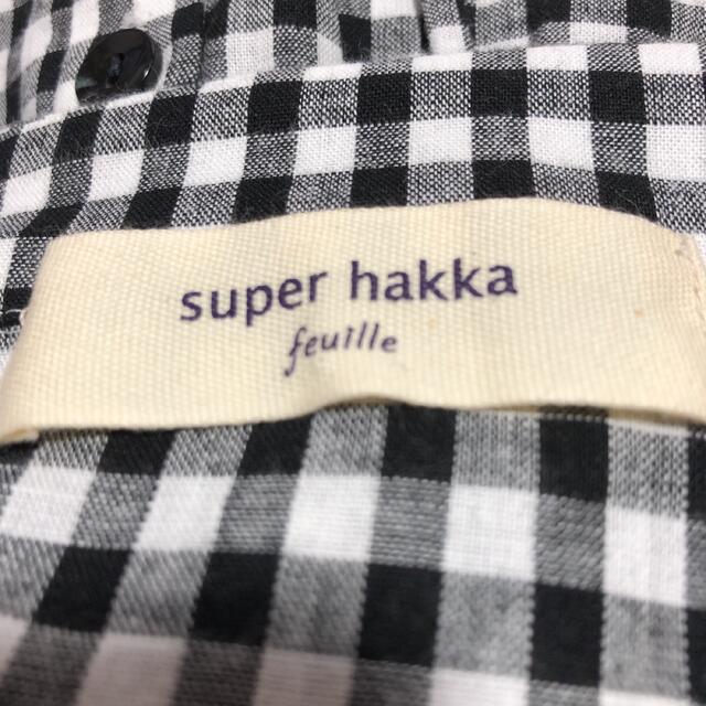 super Hakka feuille ★ ギンガムチェックワンピ 5